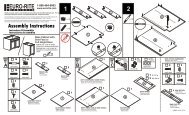 Assembly Instructions - Euro-Rite Cabinets