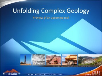 Unfolding Complex Geology