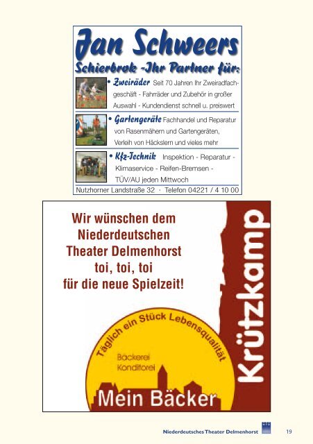 Download als PDF - Niederdeutsches Theater Delmenhorst