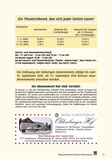 Download als PDF - Niederdeutsches Theater Delmenhorst