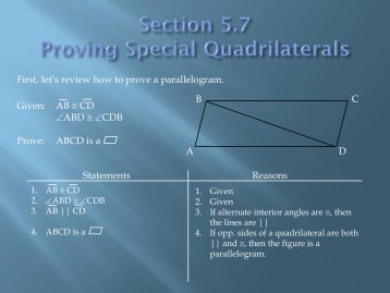 Proving Special Quads PDF