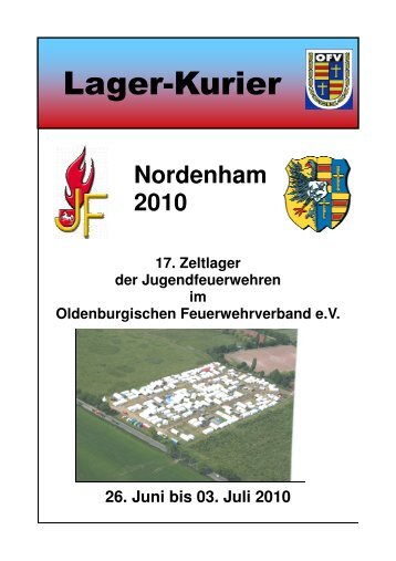 Lager-Kurier - Oldenburgischer Feuerwehrverband eV