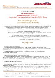 Voir le fichier pdf des dÃ©bats - L'automate, paradoxe historique.