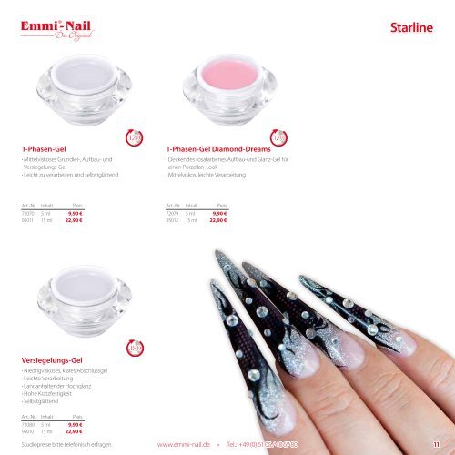 Emmi-Nail Produktkatalog 2015