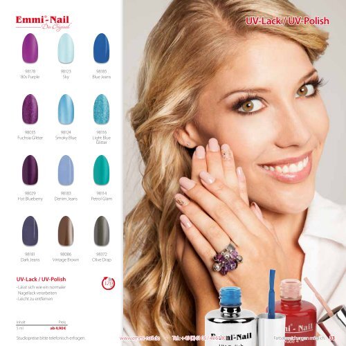 Emmi-Nail Produktkatalog 2015