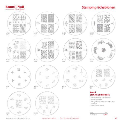 Emmi-Nail Produktkatalog 2015