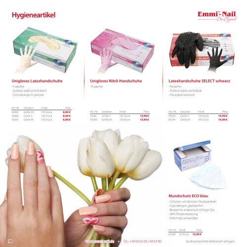 Emmi-Nail Produktkatalog 2015