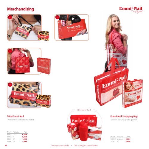 Emmi-Nail Produktkatalog 2015