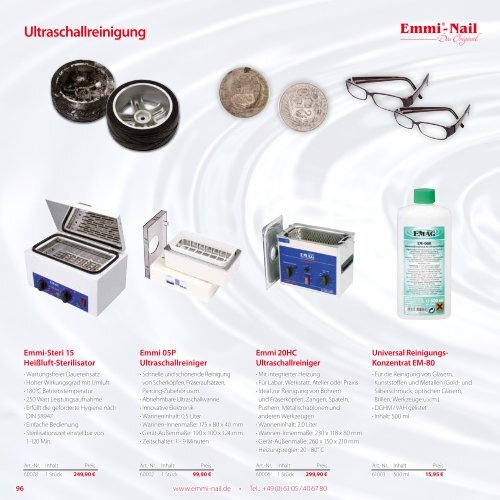 Emmi-Nail Produktkatalog 2015