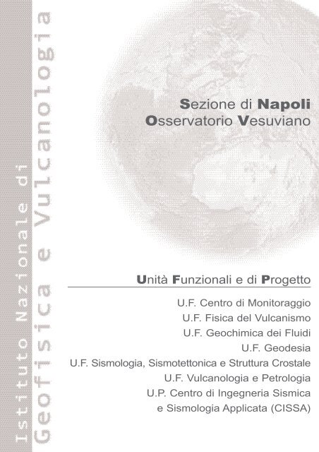 Rapporto sull'Attività Scientifica 2002 - INGV Home Page