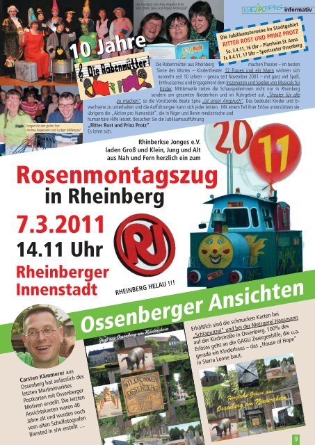 Stadtmagazin Rheinberg â€¢ Ausgabe Nr.14