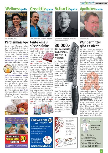Stadtmagazin Rheinberg â€¢ Ausgabe Nr.14