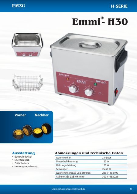 EMAG AG – Ultraschall-Katalog 2014