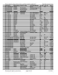 Prices subject to change without notice Laels Moon Garden updated ...