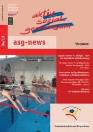 asg-news - Sportjugend Tauberbischofsheim