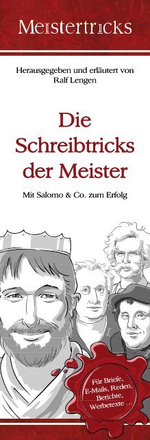 Mit Salomo & Co. zum Erfolg Herausgegeben und ... - Meistertricks