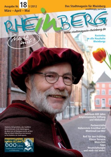 Stadtmagazin_Rheinbe.. - Stadtmagazin Rheinberg