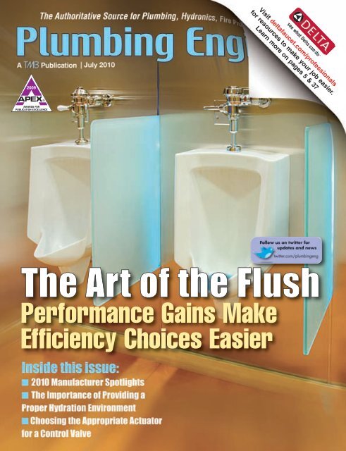 The Art of the Flush - Plumbing Engineer