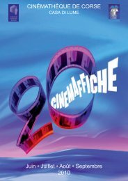 CinemAffiche 20 - CinÃ©mathÃ¨que de Corse