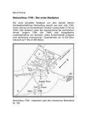Netzschkau 1795 - Der erste Stadtplan - ortschronik-netzschkau.de
