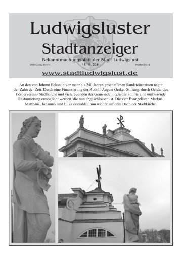 November - Stadt Ludwigslust