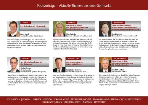 6. Golffachkongress