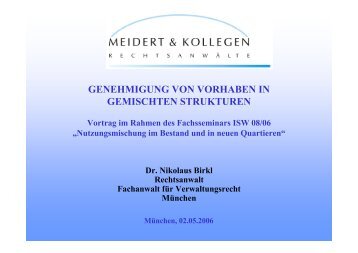 diffuser Innenbereich - Meidert & Kollegen