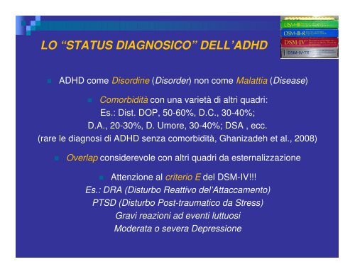 Un approccio cognitivo-evolutivo all'ADHD - Aidai