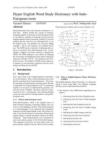 Hyper English Word Study Dictionary with Indo- European roots