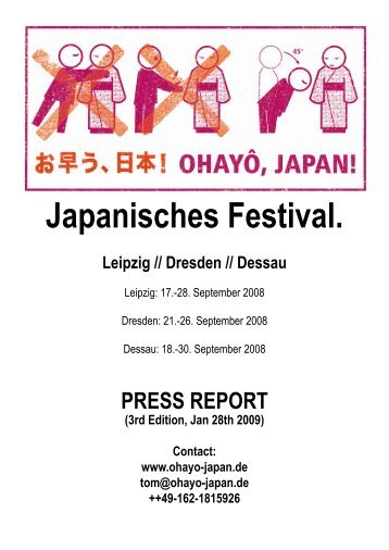Japanisches Festival. - Festival Ohayô,  Japan!