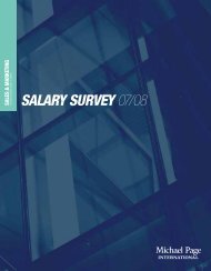 SALARY SURVEY 07/08 - CTHR.hk