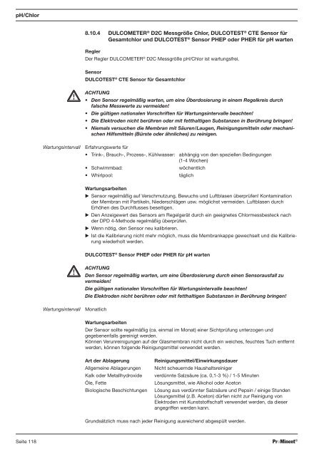 Mess-/Regelstellen DULCOTROLÂ® Abwasser - ProMinent