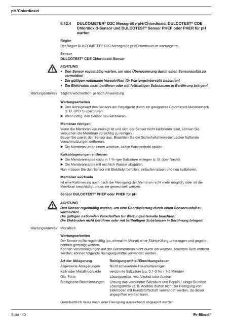 Mess-/Regelstellen DULCOTROLÂ® Abwasser - ProMinent