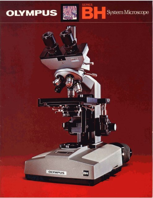 Olympus Series Bh System Microscope Brochure Bha Bhb Bhc