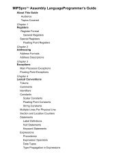 MIPSproâ¢ Assembly LanguageProgrammer's Guide