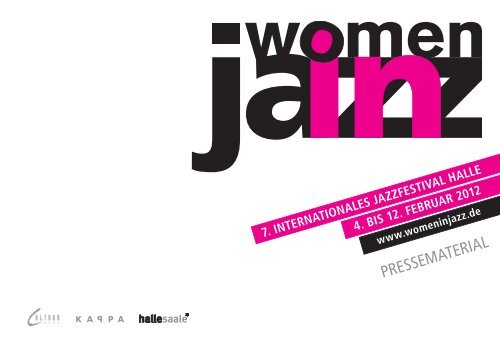 7. INTERNATIONALES JAZZFESTIVAL HALLE 4. BIS 12. FEBRUAR ...