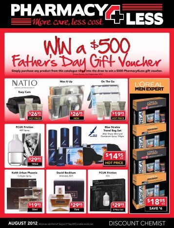 Father's Day Gift Voucher - Pharmacy 4 Less