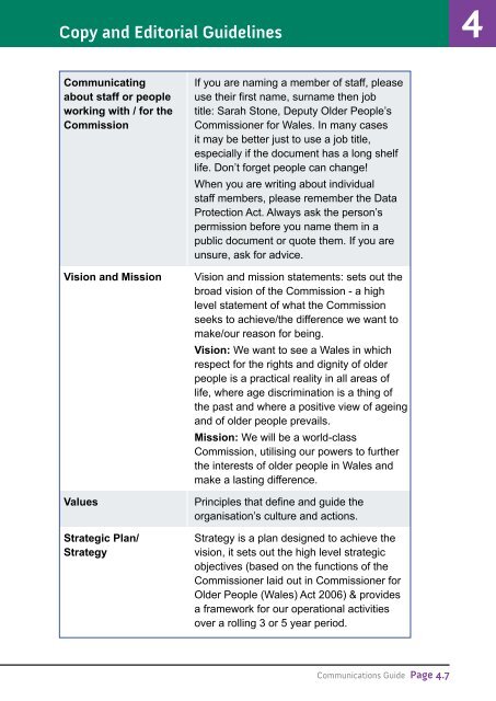 Communications Guide - Fran O'hara