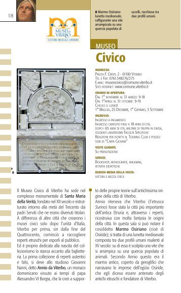 Museo Civico - Provincia di Viterbo