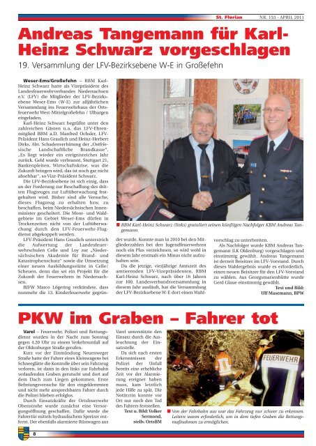 Feuerwehr-Lehr- und Informationsblatt für die Feuerwehren im ...