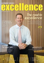 The road to excellence - Customer Service Institute of Australia