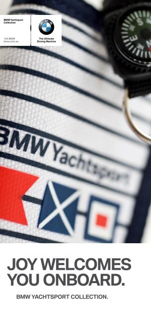 JOY WELCOMES YOU ONBOARD. - BMW