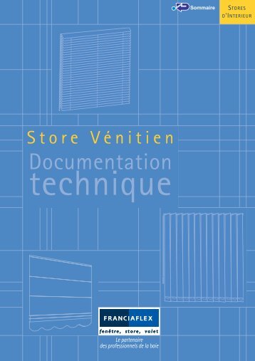 Store vÃ©nitien Franciaflex - Conseils sur les stores