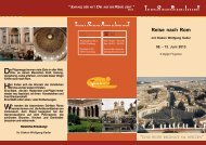 Reise nach Rom - Tobit-Reisen