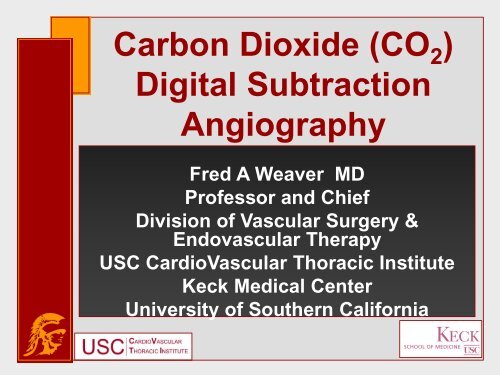 CO2 Angiography - VascularWeb