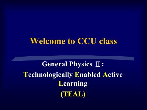 Welcome to CCU class - ä¸­æ­£å¤§å­¸TEALåµæäºåæå®¤ç¶²ç«