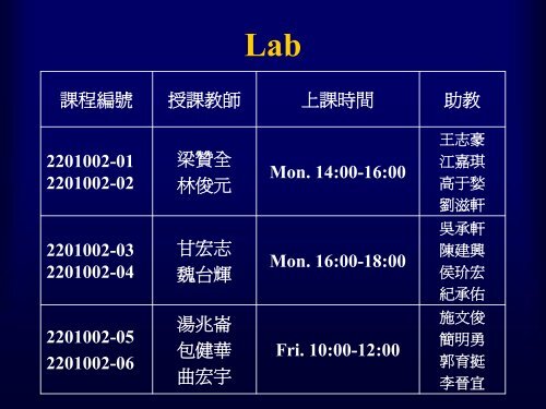 Welcome to CCU class - ä¸­æ­£å¤§å­¸TEALåµæäºåæå®¤ç¶²ç«