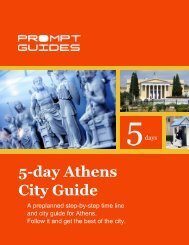 5-day Athens City Guide - Prompt Guides