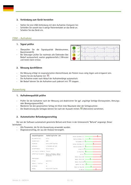 Quick Guide CARDIOLOGIC EXPLORER