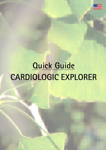 Quick Guide CARDIOLOGIC EXPLORER